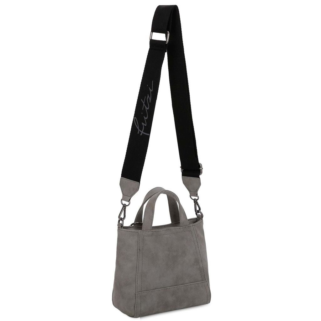 Fritzi Aus Preußen Sac Shopper Sac à épaule Bandoulière Wudy04 Rub Shopper Rock Gris