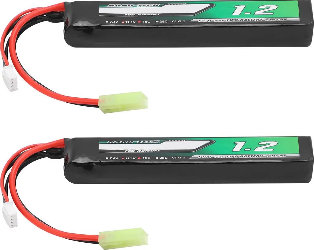 Batterie RC 11,1V 1200mAh 15C Longue Durée avec Sortie Tamiya Robuste