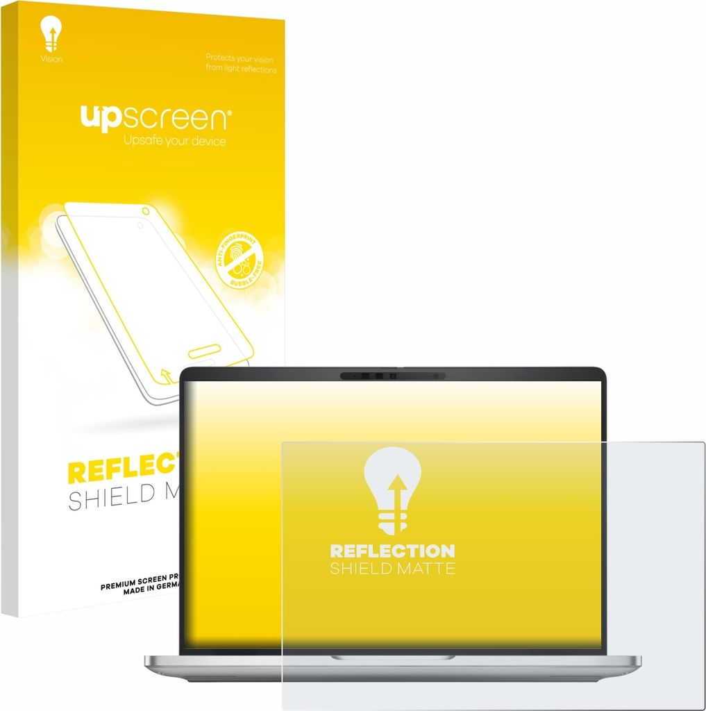upscreen Schutzfolie für Dell Pro 13 Plus Laptop PB13250 Displayschutz Displayschutzfolie Folie Matt Entspiegelungsfolie