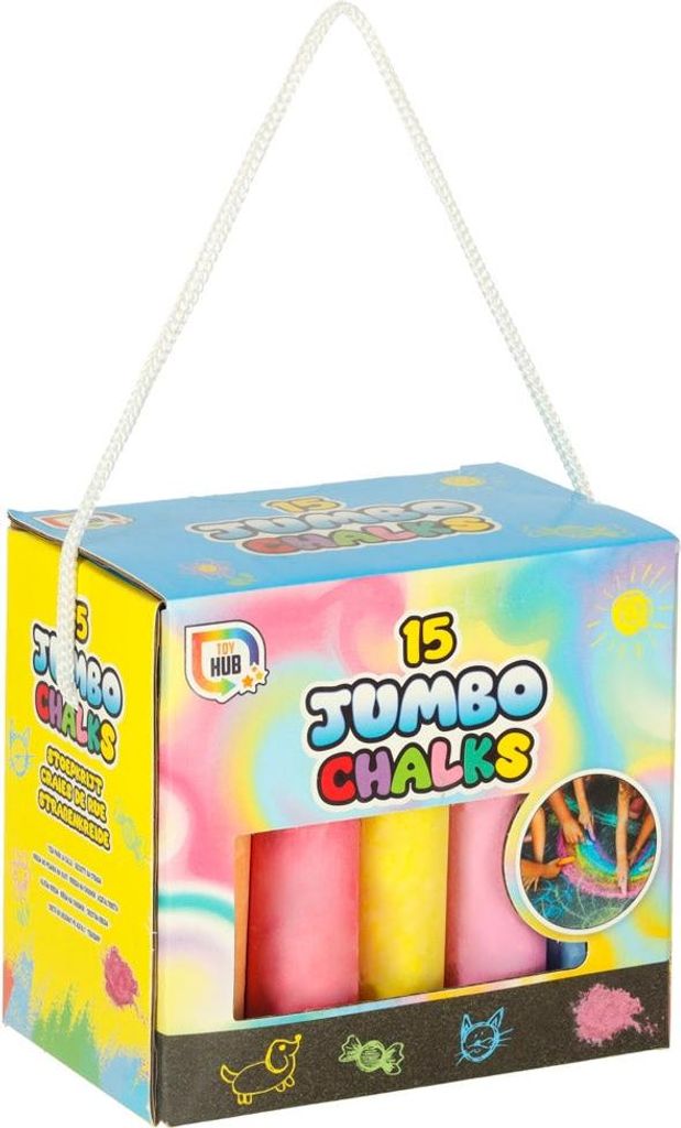 Gehwegkreide Jumbo 9,5 cm 15 Stück | 12 Stück Produktbild 