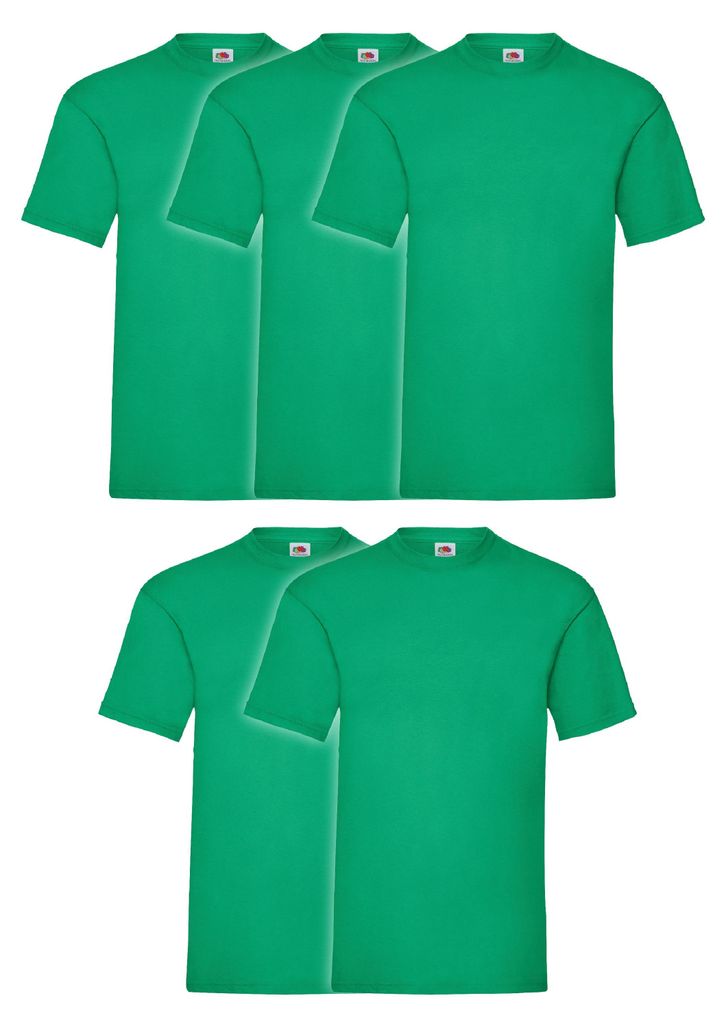 5er Pack Fruit of the Loom Valueweight T-Shirt + GRATIS Produktbild 
