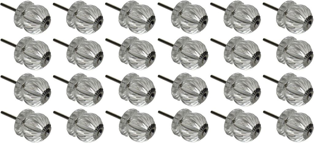 Nicola Spring Glasschrankknöpfe – Knopf – 24er-Pack