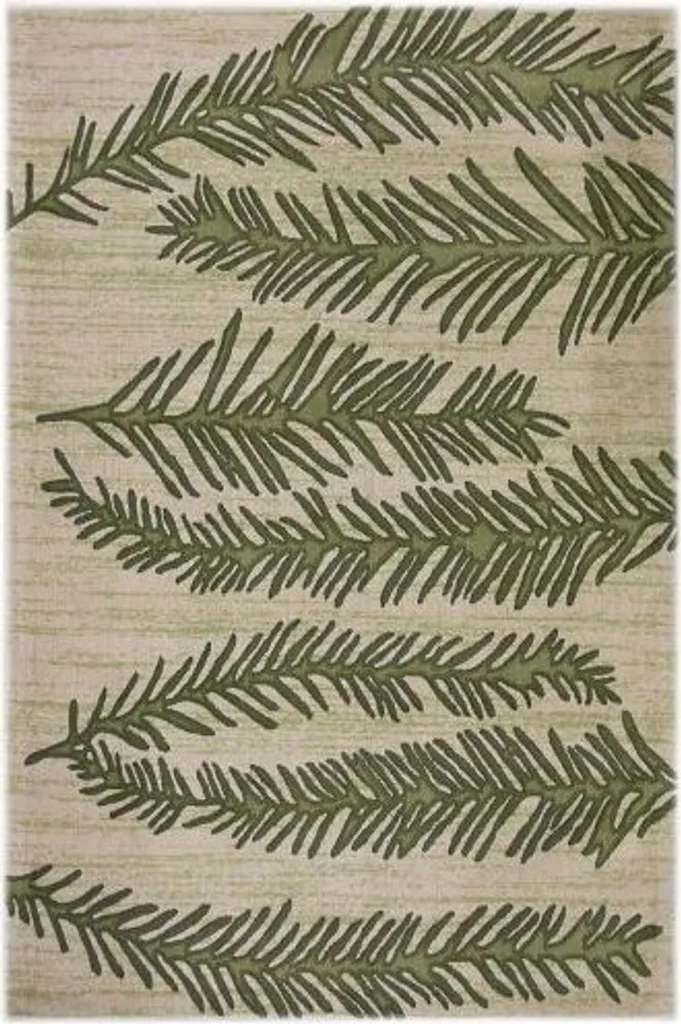 Tapis vert Elisa 120x170 cm - Solution anti-tache et entretien facile
