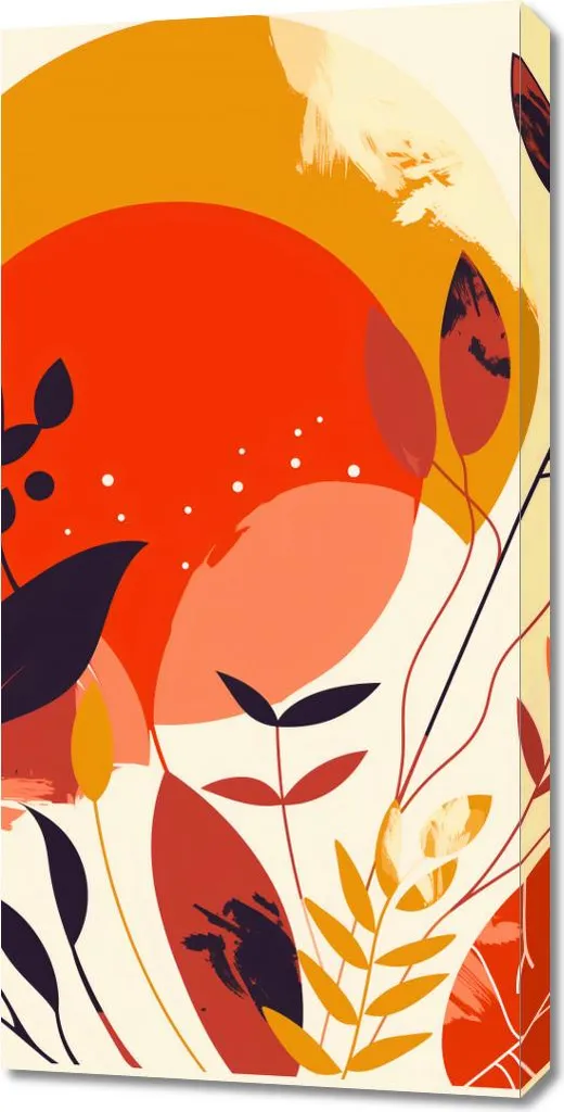 Image 50 x 100 cm Art Naturel Animé pour Habiller un Mur Vide Facile