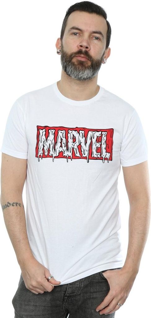 Marvel - T-Shirt für Herren BI43484 (5XL) (Weiß)