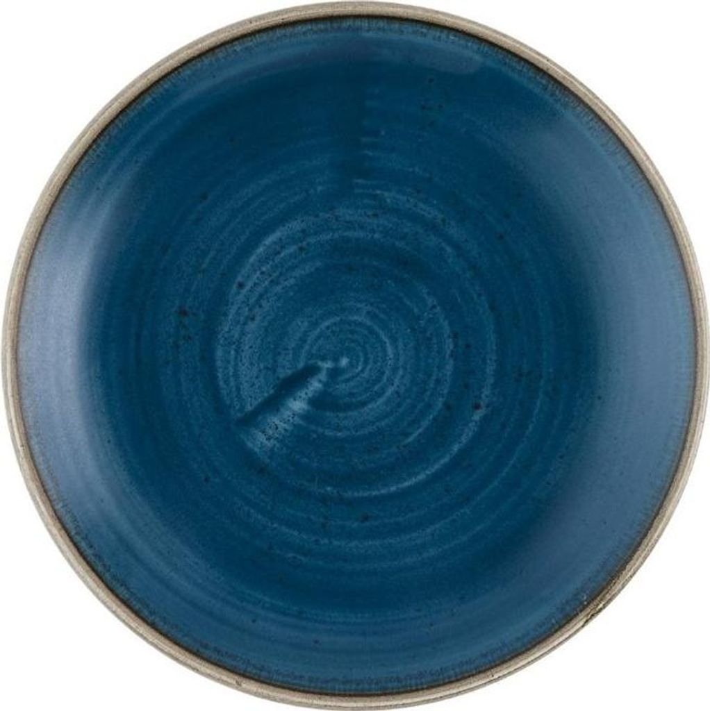 Churchill Stonecast Evolve Coupé-Teller, Java Blue, 165 mm, (12 Stück)
