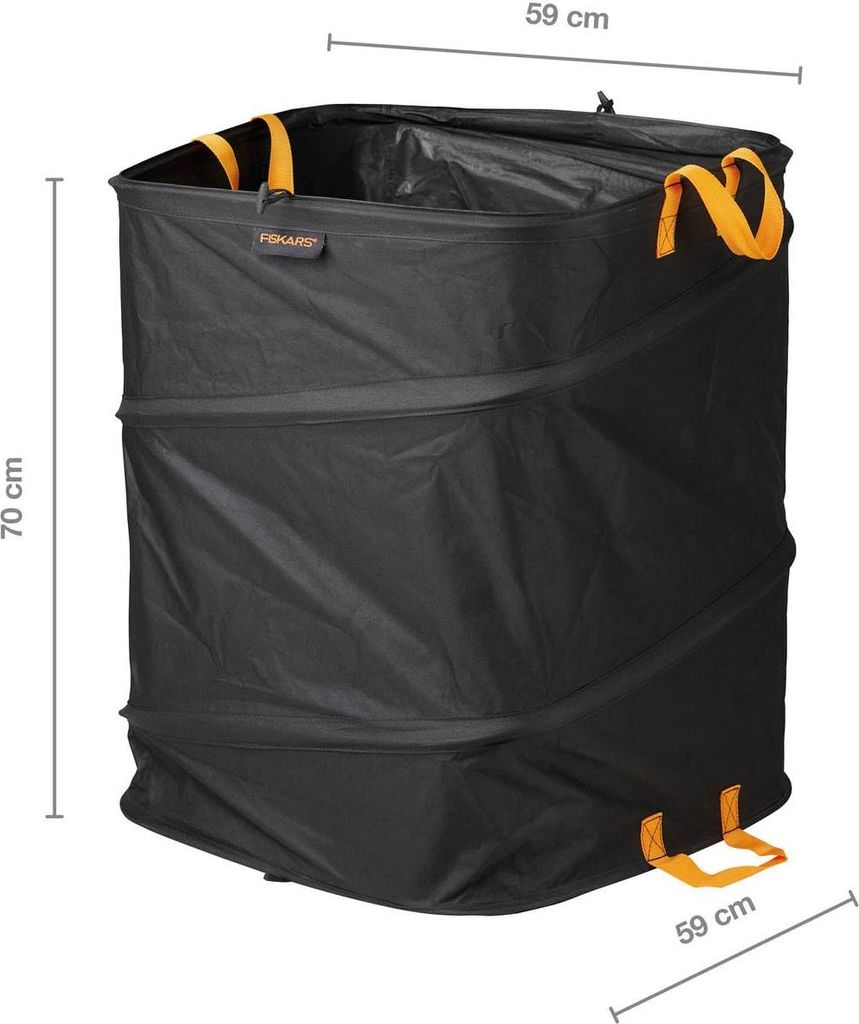 FISKARS® Ergo PopUp-Gartenabfallsack quadratisch 219 Liter Produktbild 5