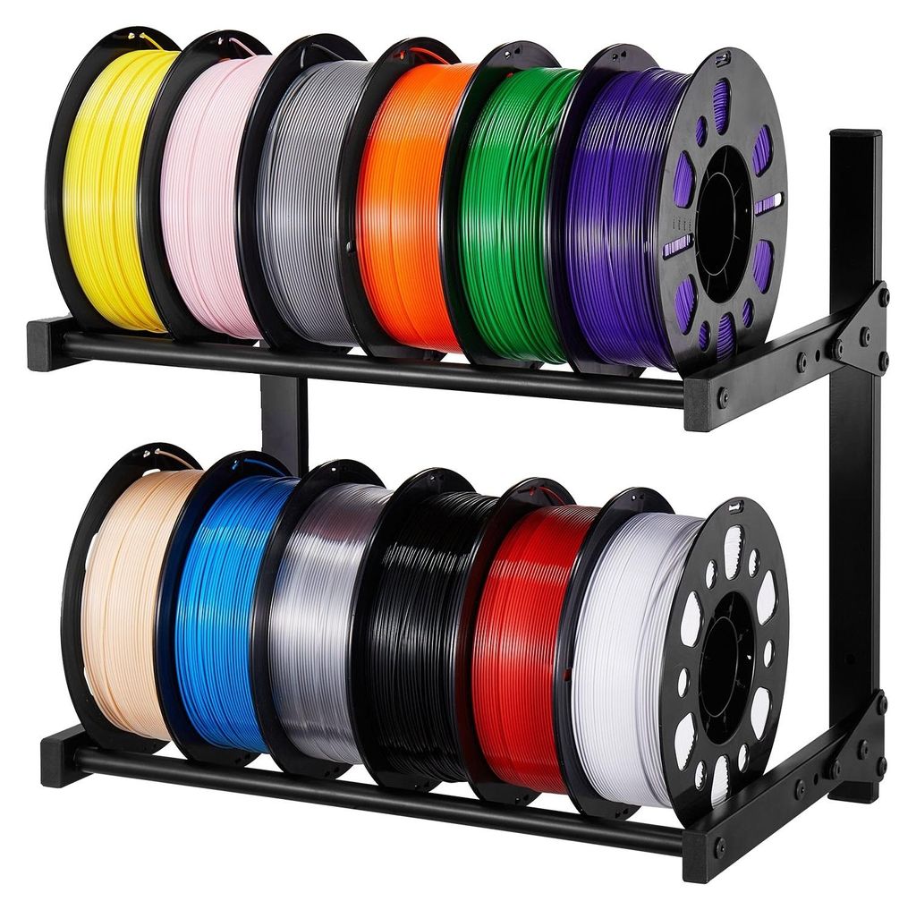 VEVOR Wandmontierter Drucker Filamentlagerregal, 2-stufiges Produktbild 
