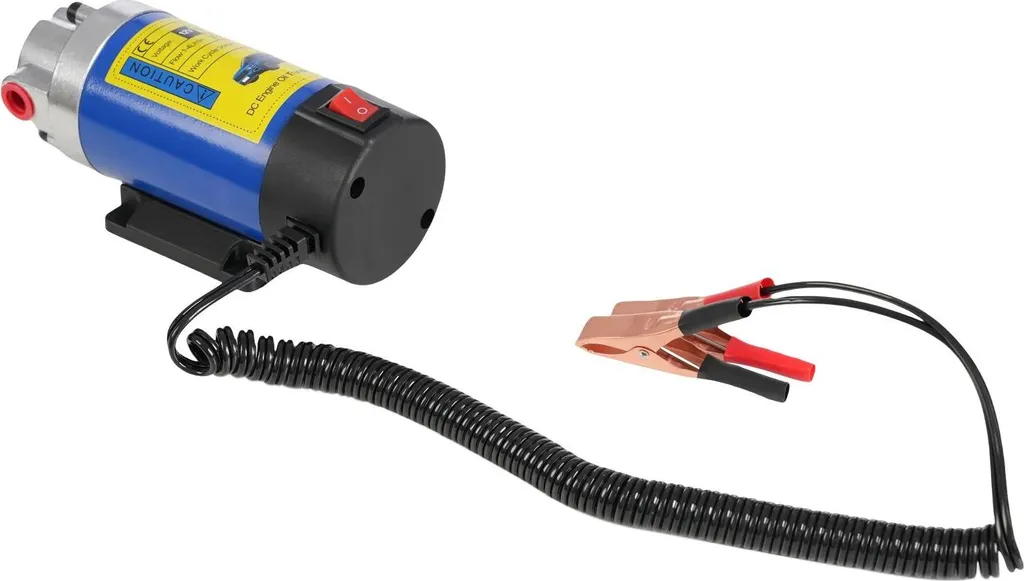 Pompa Elettrica Aspira Olio 12V 100W Cambio Olio Fai-da-Te Senza Stress