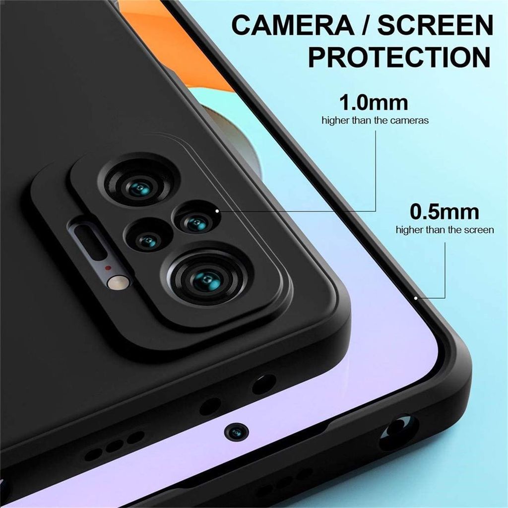 Silikonowe etui na telefon komórkowy Xiaomi Redmi Note 10 Zdjęcie produktu 4