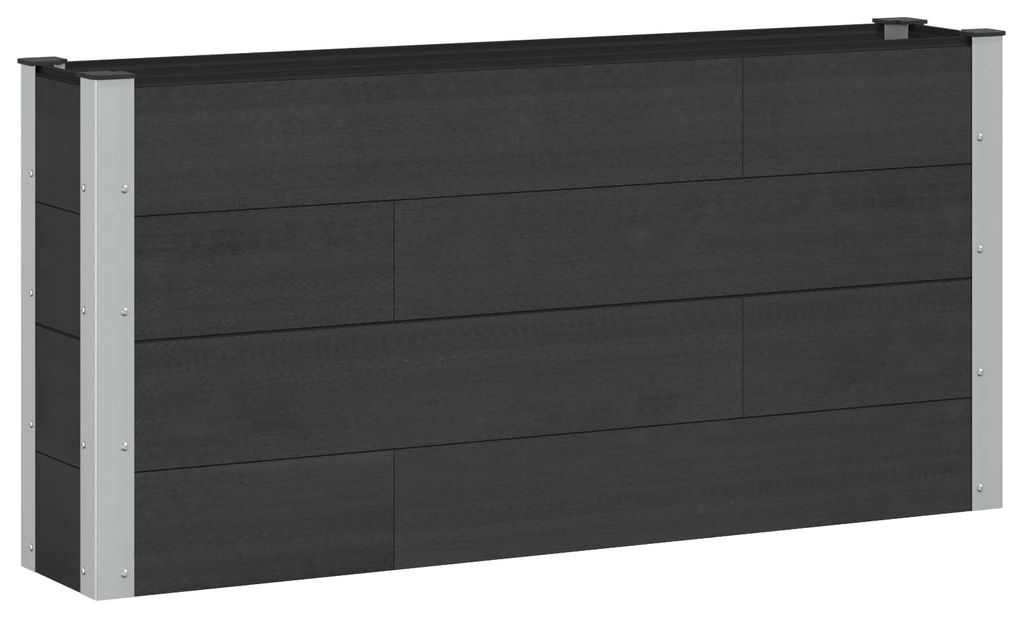Maison Exclusive - Hochbeet Schwarz 150 x 30 x 72 cm