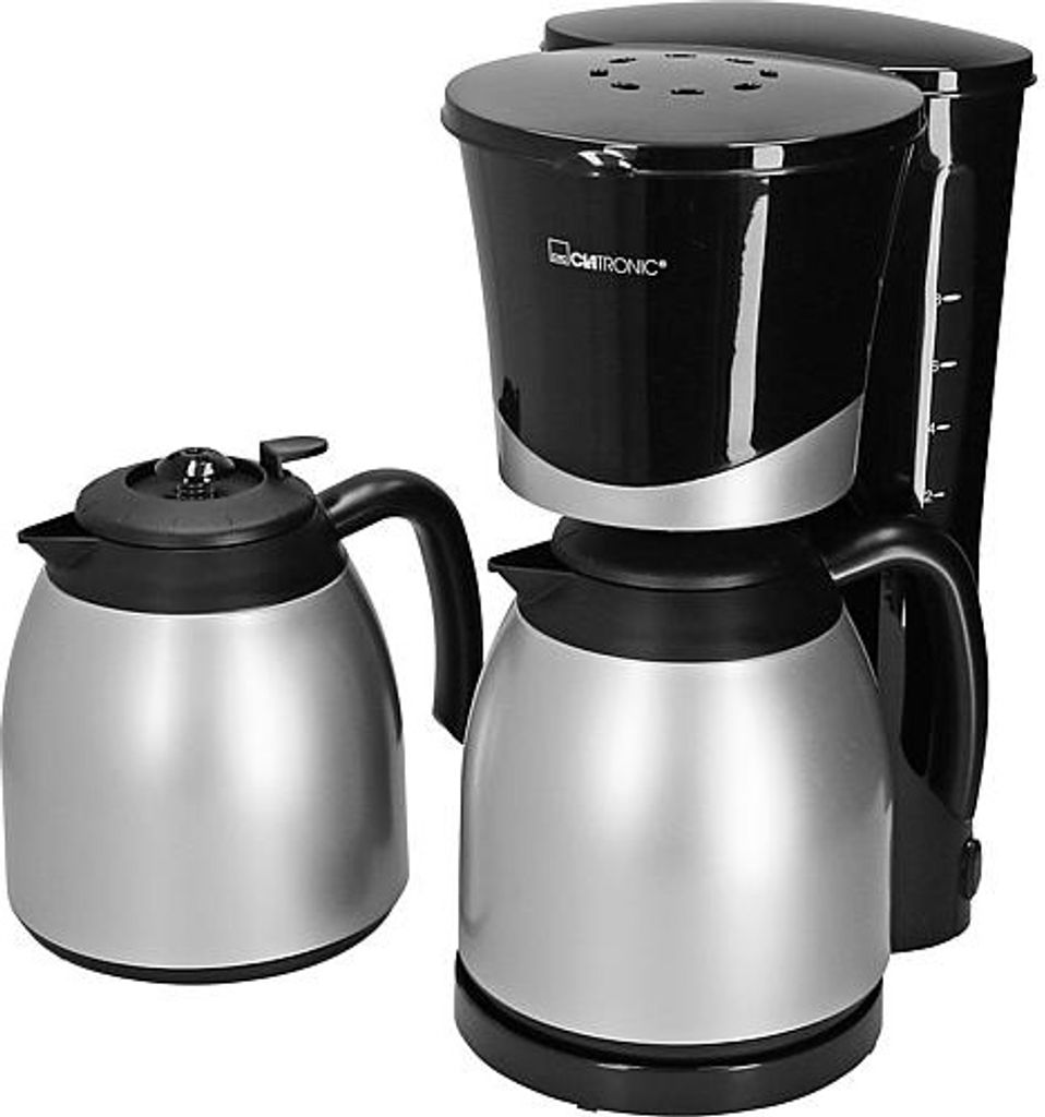 CLATRONIC KA 3328 Ekspres do kawy czarny, 8-10 filiżanek Zdjęcie produktu 14