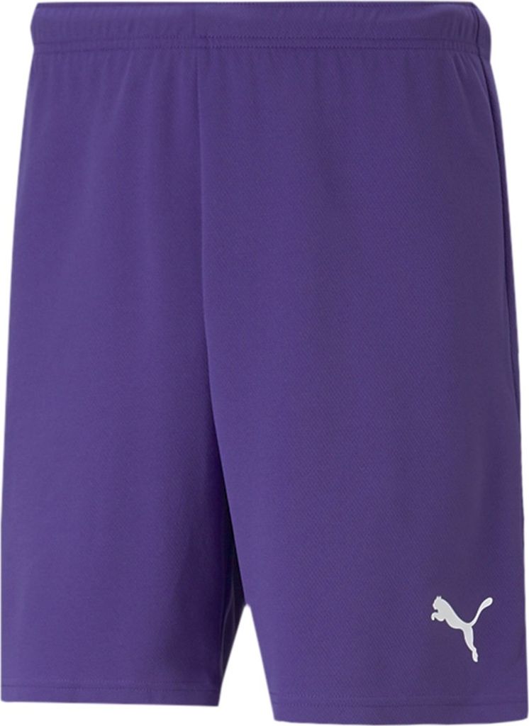 Puma teamRISE Shorts Kinder lila weiß Gr 152