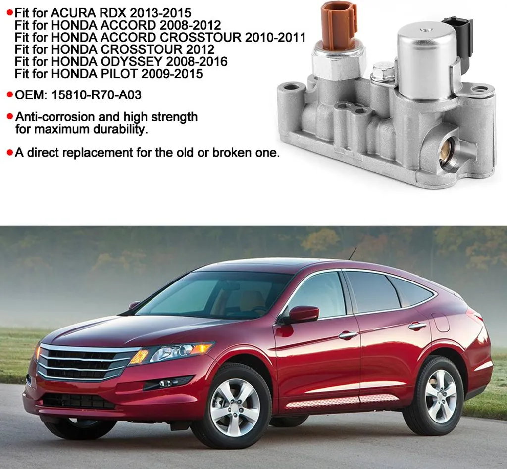 Électrovanne de Distribution Variable Honda Odyssey et Acura 3.5L - 3