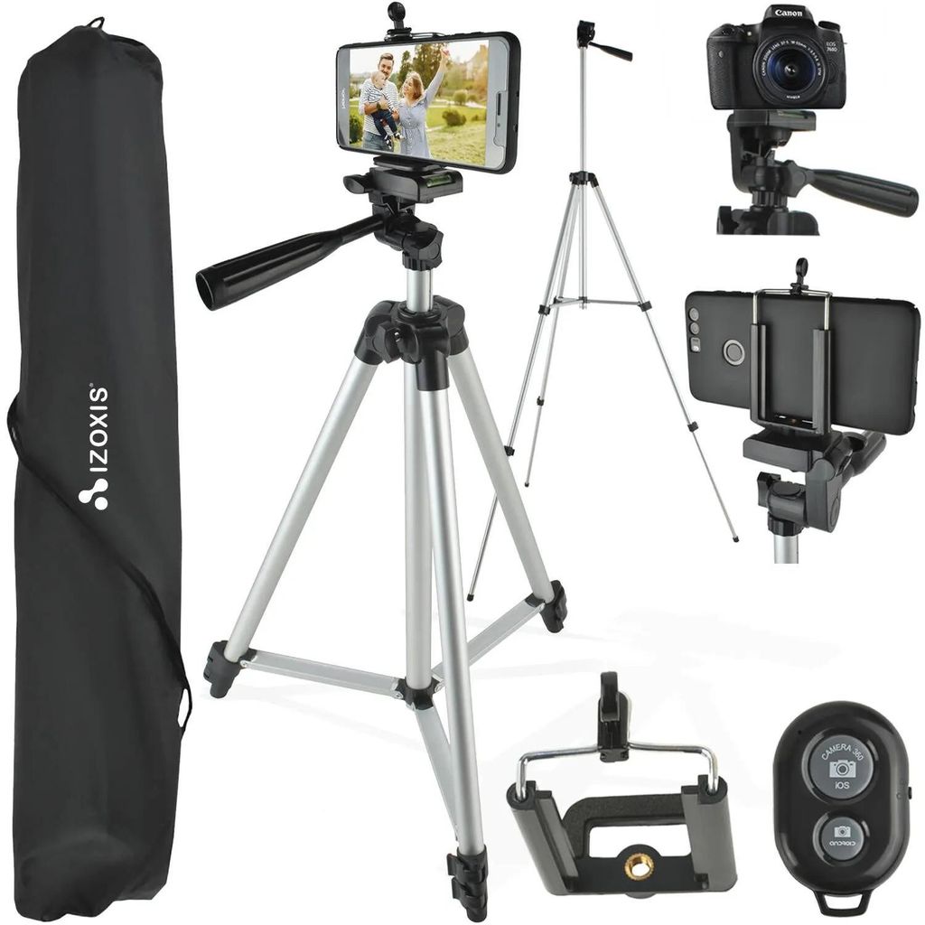 Izoxis Fotostativ für Smartphone, Set Produktbild 