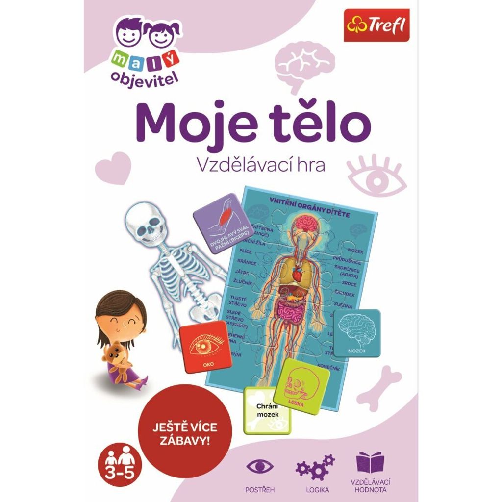 TREFL Lernspiel Little Explorer: mein Körper