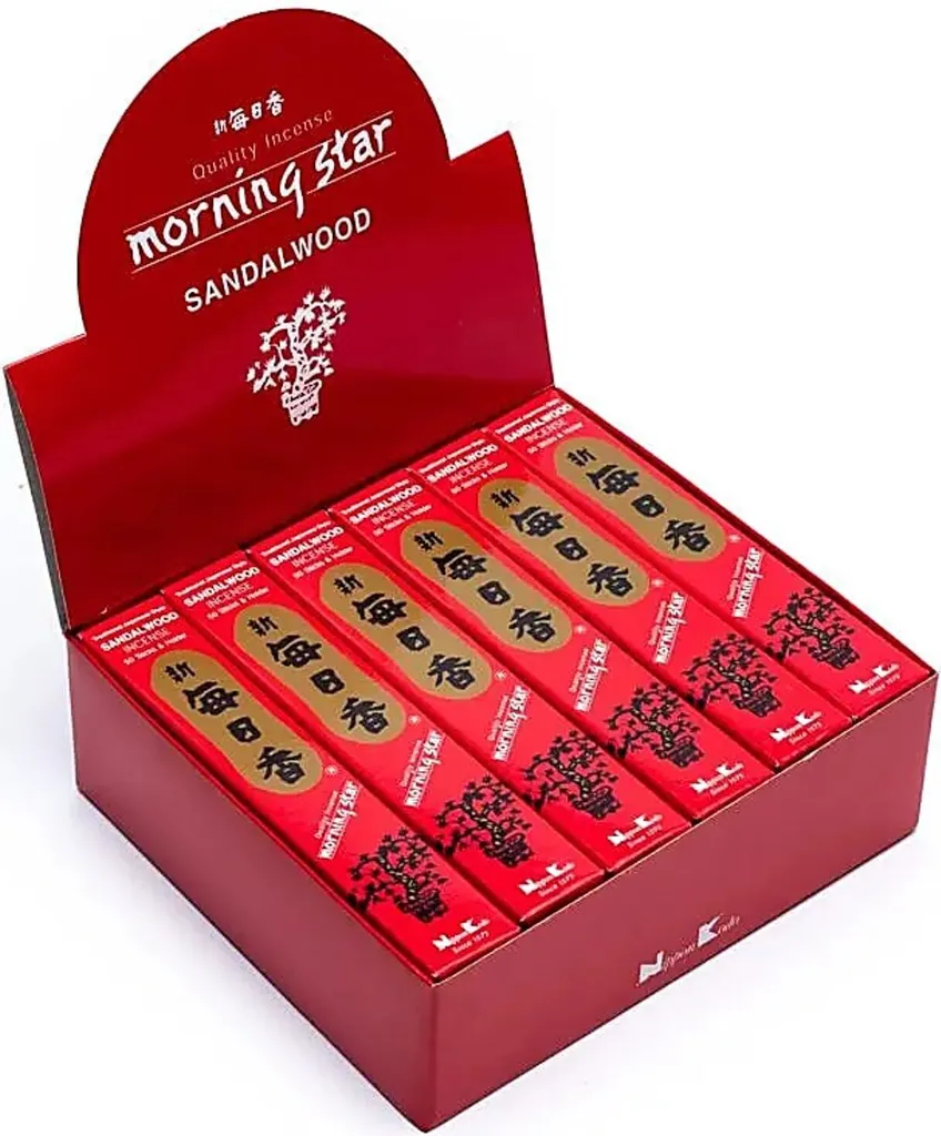 Encens de Méditation Morning Star Bois de Santal - 20g Yoga et Détente