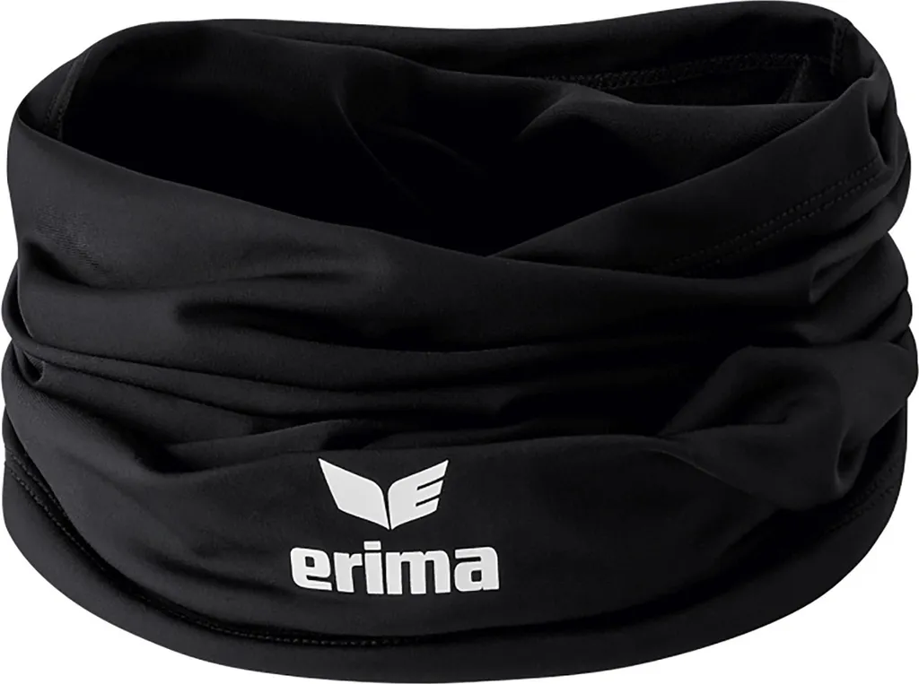 Erima Neck Warmer Training: Scaldacollo Tecnico per Club Sportivi Nero