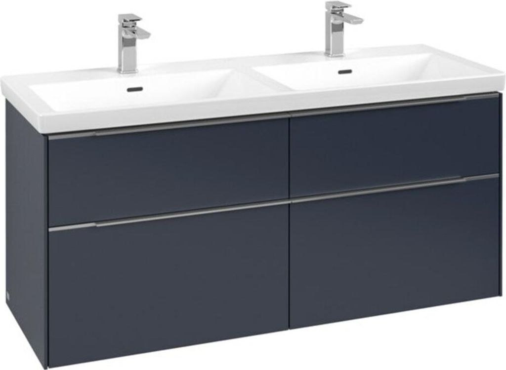 Villeroy & Boch Subway 3.0 Waschbeckenunterschrank, 4 Auszüge, 1272x576x478mm, C56800VQ