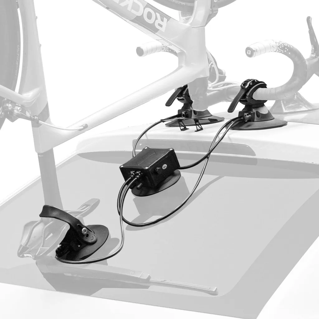 Porte-vélos de Toit Alu Ultra-Léger et Stable pour 1 Vélo Électrique VAE