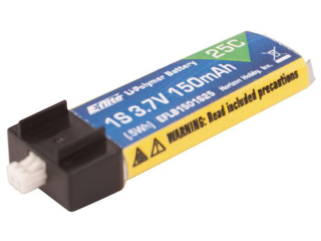 E-flite Lipo baterie 150mAh 1S 25C 3,7V LiPo baterie 3C Obrázek produktu 