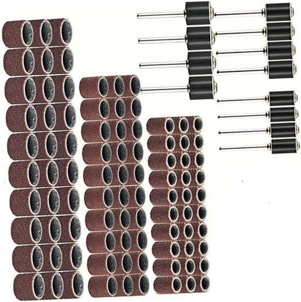 Stahl Sandtrommel 102 Stück Roterende Schurende Schuurring für Slijpen und Polijsten