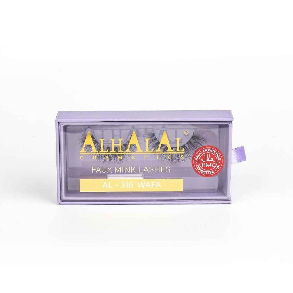 Al-317 Afra (3D003) Halal Faux Mink Wimpern, Tierversuchsfrei