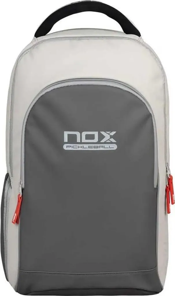 Sac à dos Nox Pickleball Pro Gris avec Compartiments Raquettes et Chaussures
