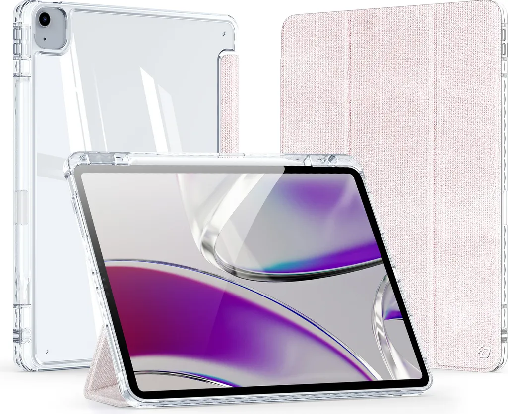 Custodia Viola iPad Pro 11 2024 Dux Ducis Unid per Disegno e Note