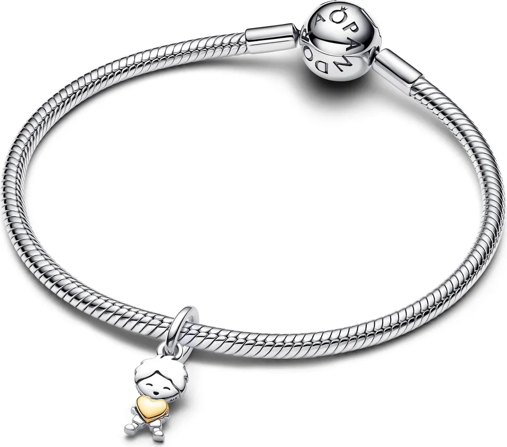 Charm Pendentif Pandora Happy Boy en Argent Sterling 925 Moments