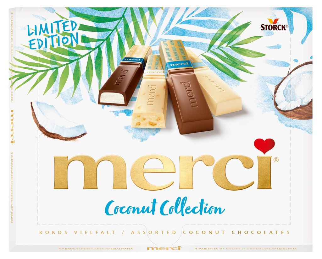 merci Finest Selection Coconut Collection Limited Edition Zdjęcie produktu 