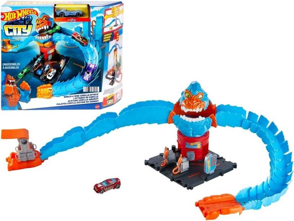 Hot Wheels City Gorilla Angriff Obrázok produktu 