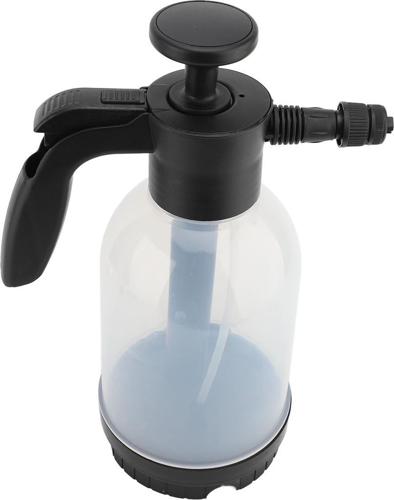 Schaumsprüher 2L Einstellbarer Druck Schäumende Pumpe Sprayer Handpumpe Drucksprüher für Autowäsche Gartenmöbel Fenster Einfahrt Deck