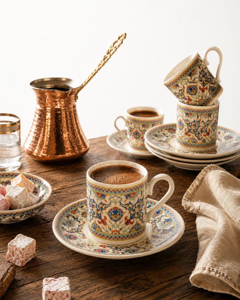 AEN OTTO Türkische Kaffeetassen, Mokkatassen
