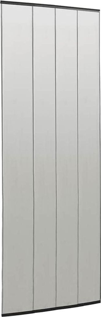 vidaXL Sieť proti hmyzu na dvere čierna 100x220 cm Obrázok produktu 