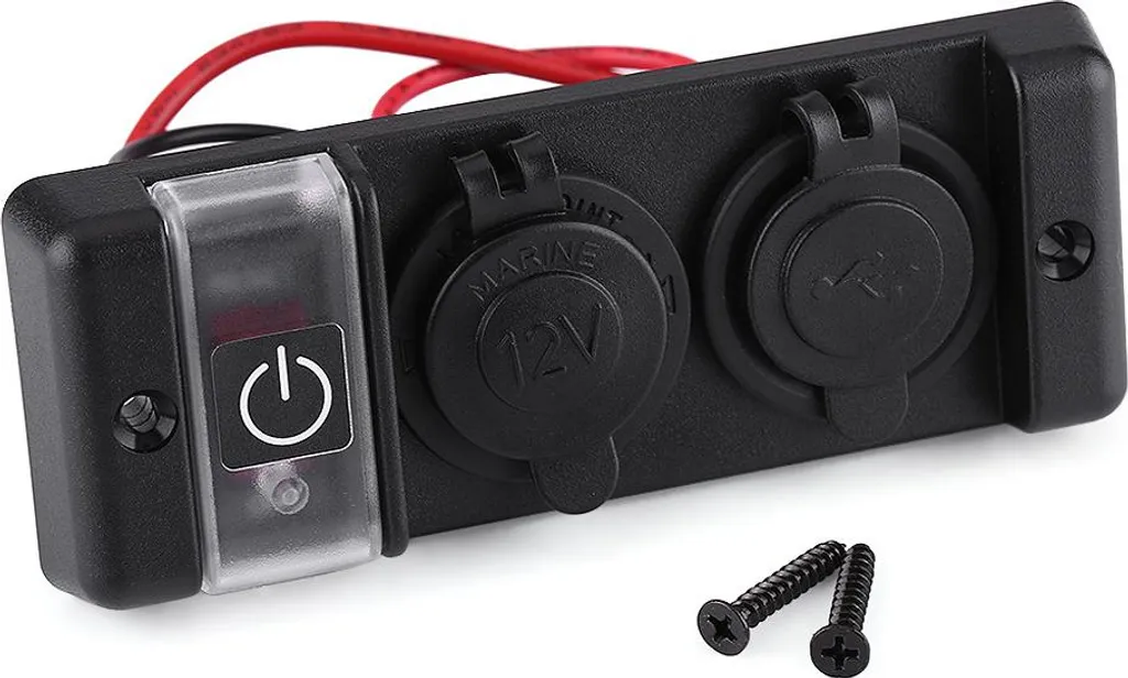 Presa 12V da Parete per Casa: Base Ergonomica per Gadget Auto