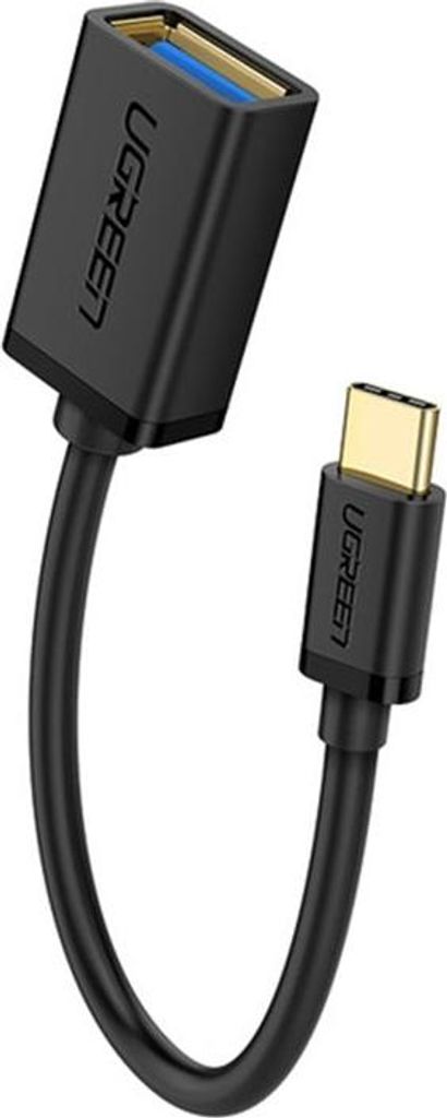 UGREEN Type-C naar USB 3.0 adapter, zwart, 150 mm Productafbeelding 