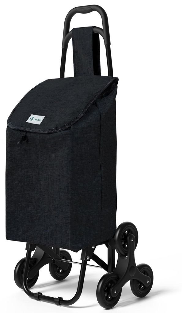 VOUNOT® Einkaufstrolley Treppensteiger, Hackenporsche Produktbild 