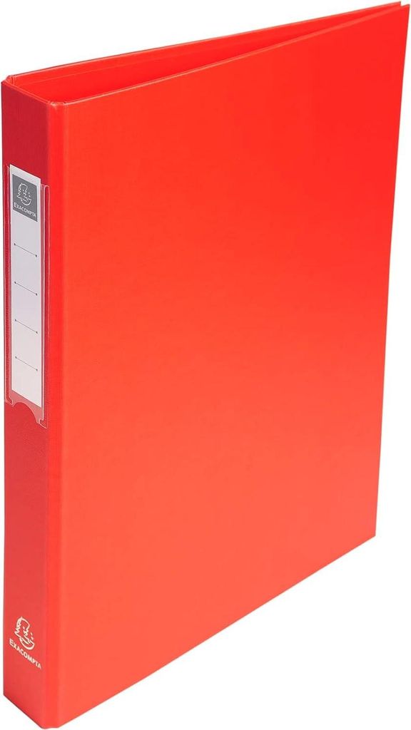 EXACOMPTA Ringbuch PP 4-Ring Mechanik DIN A4 rot