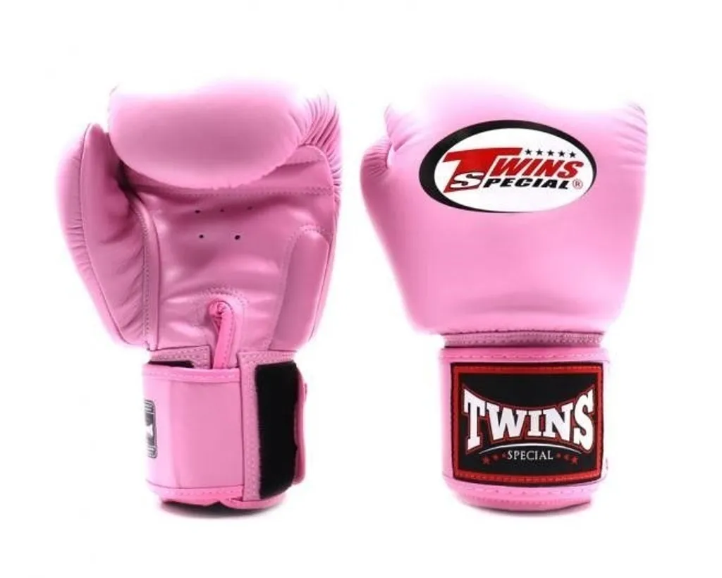Gants de Boxe BGVL 3 Rose Clair 10 oz - Équipement Spécial Jumeaux