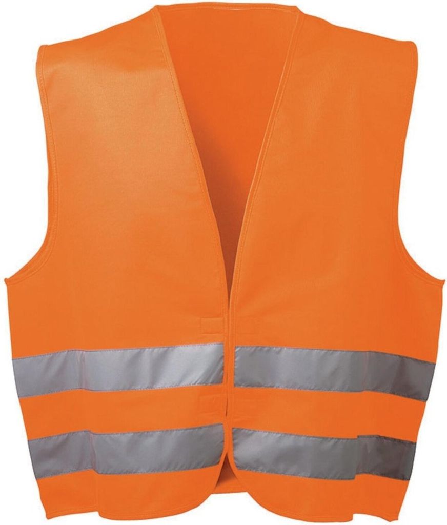 WICATEX Warnweste, PVC, EN 471, Einheitsgröße, orange Produktbild 