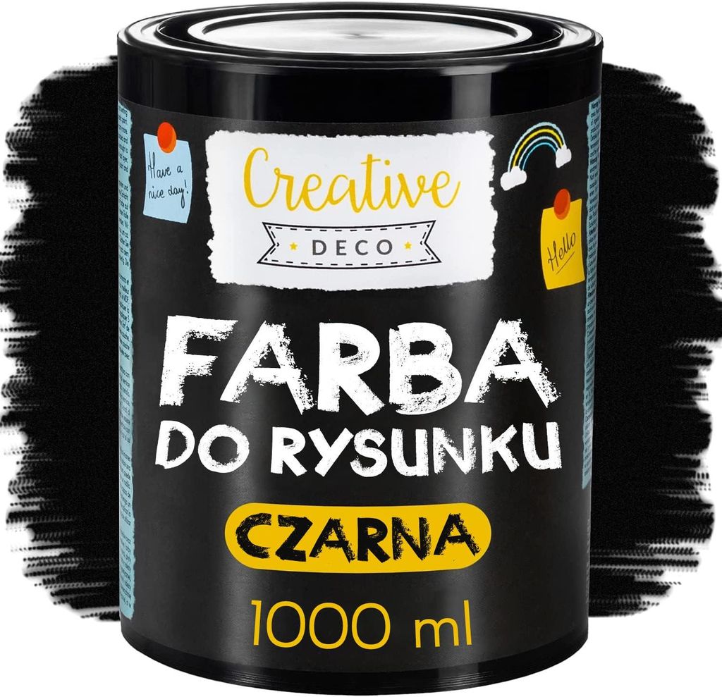 Creative Deco Creative Zwarte-Krijt-Bord Magneetverf, Productafbeelding 