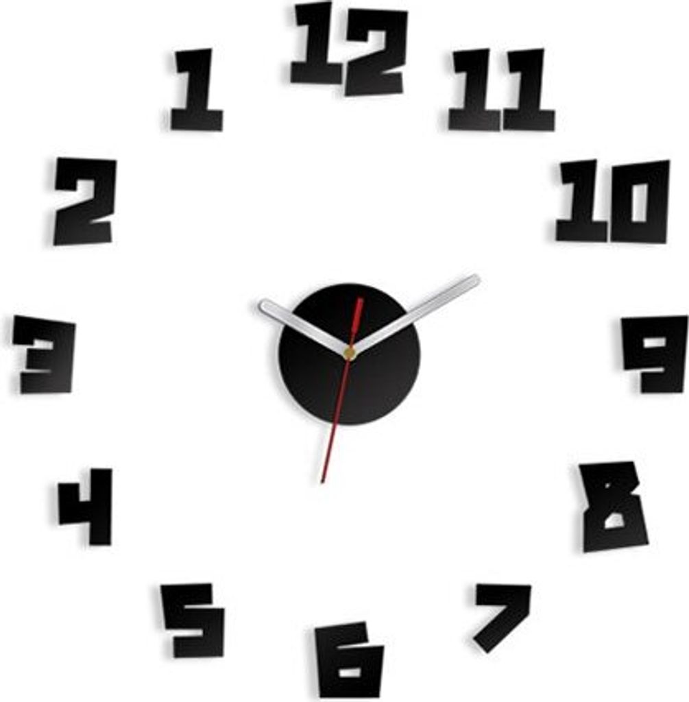ModernClock, Moderne Uhr, Große Wanduhr, wanduhr groß, Produktbild 