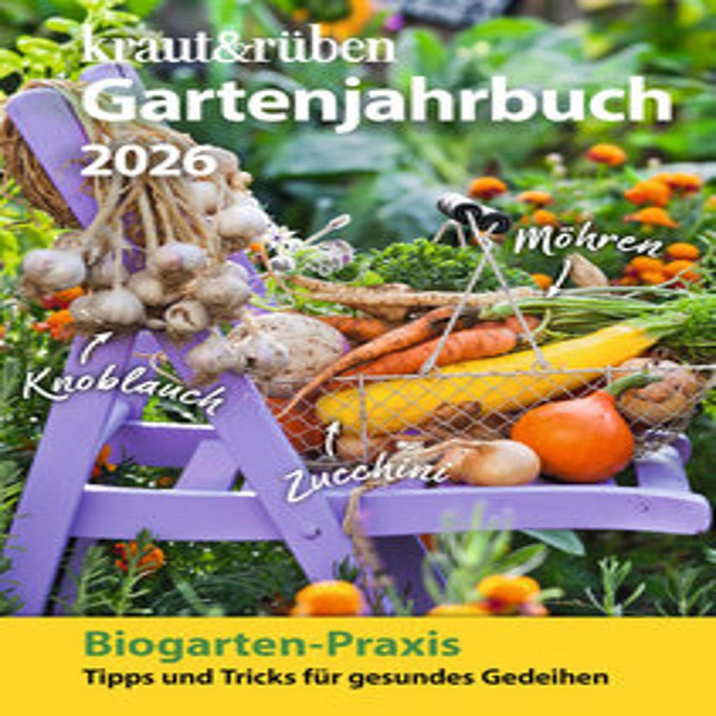 kraut & rüben Gartenjahrbuch 2026 Produktbild 
