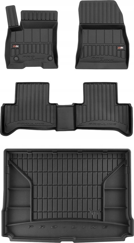 SET 3D Gummimatten Mercedes EQA ab 2021-