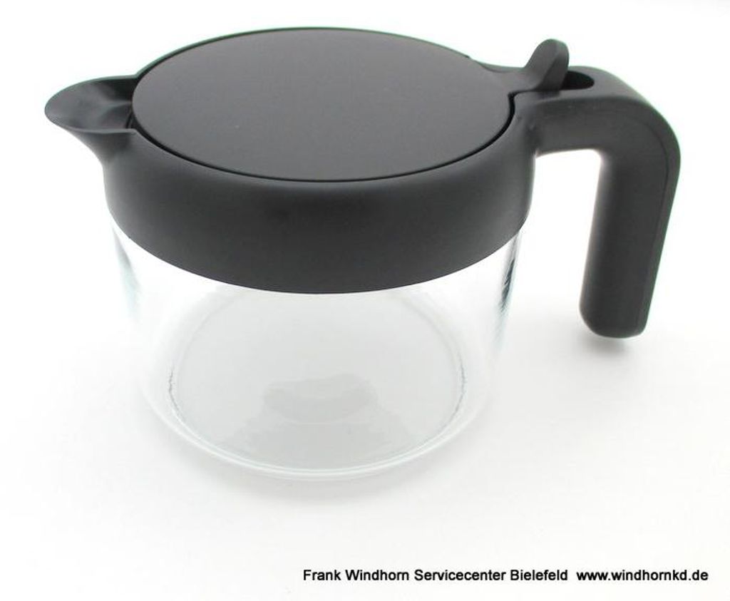 De'Longhi Kaffeekanne DLSC021, Glaskaraffe mit klappbarem Produktbild 