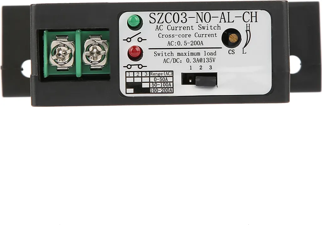 Modulo Monitoraggio Corrente SZC03-NO-AL-CH 0,5-200A Regolabile