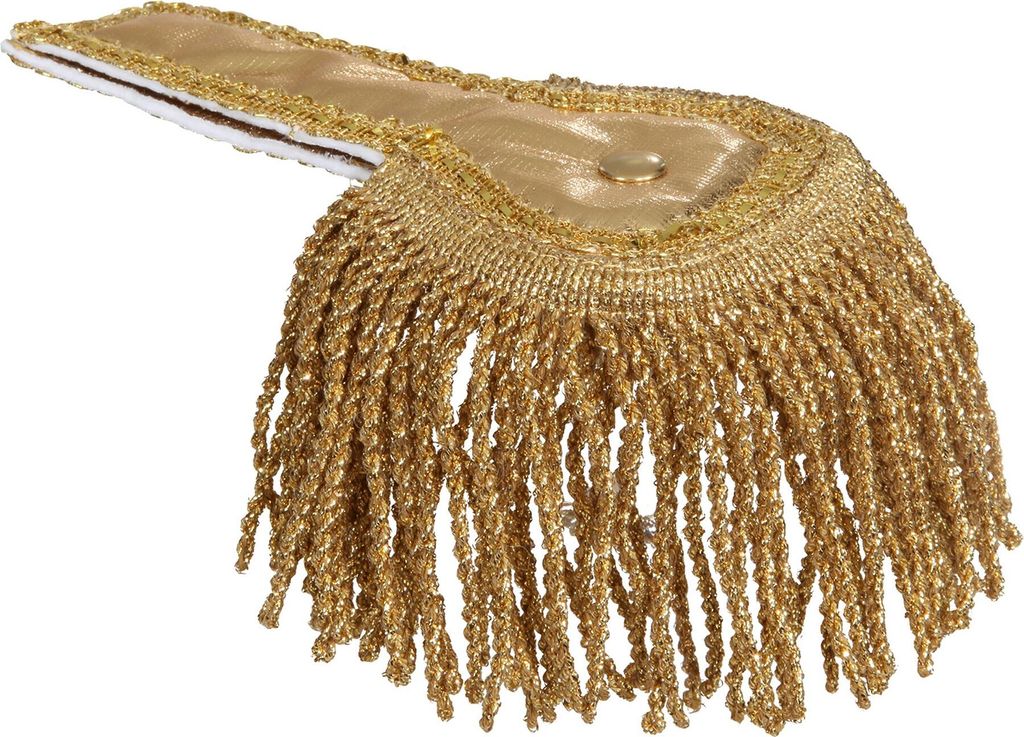 Schulterklappen Epauletten gold Uniform Kostüm-Zubehör Produktbild 