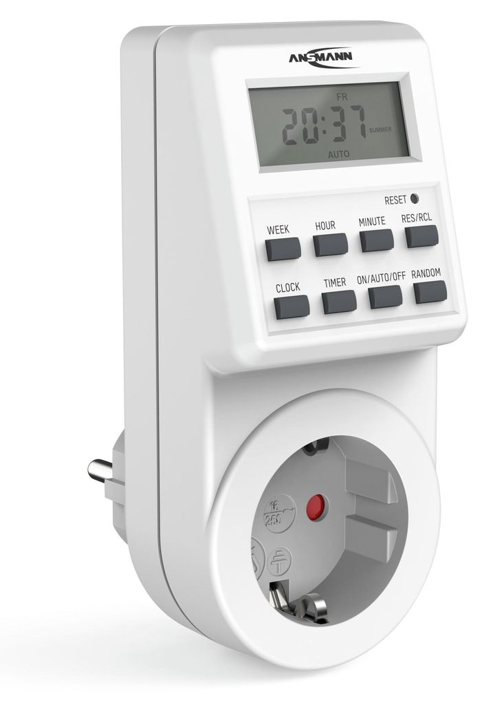 ANSMANN Zeitschaltuhr AES6 individuell programmierbar mit Produktbild 