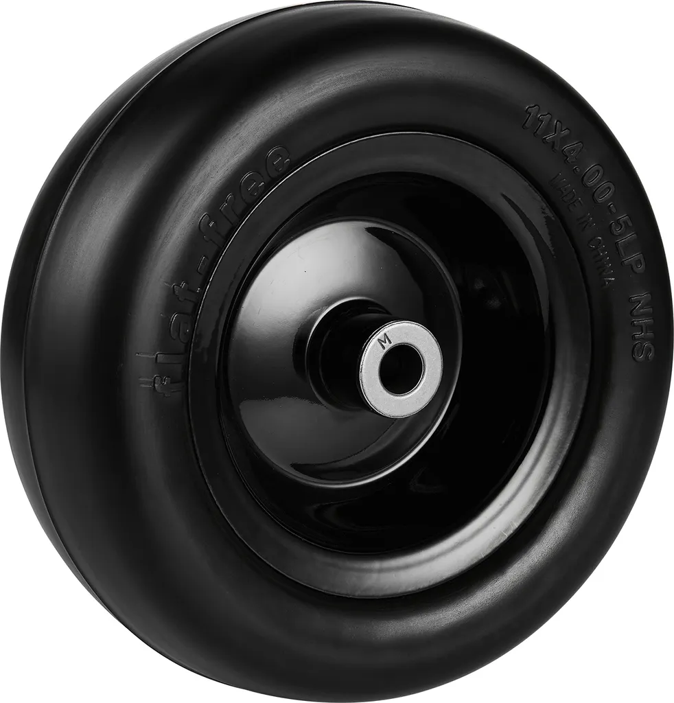 SucceBuy pneumatici per tosaerba con cerchio 11x4-7" Pneumatici per trattori tubeless in confezione da 2,Poliuretanoantiforatura, mozzo da 3,4", attacco da 3/4", adattatore da 20 PCS per tosaerba con operatore a bordo